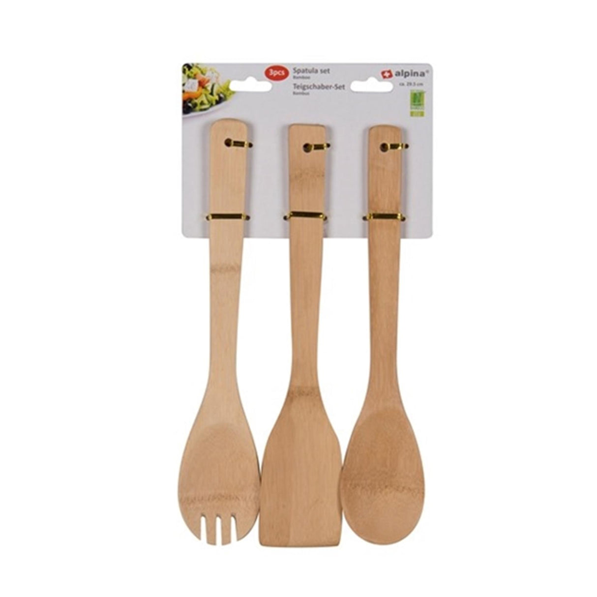 Alpina Pfannenwender-Set Bambus 29,5cm 3-teilig