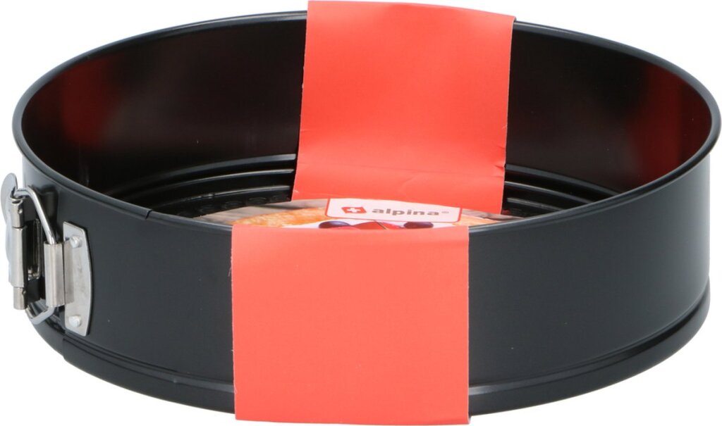 Alpina Springform - Metall - ø 24 x 7 cm - Schwarz