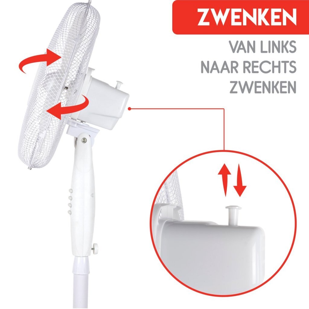 Alpina Standventilator 40 cm weiß