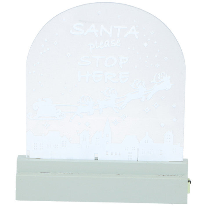 Grundig Weihnachtsschild LED mehrfarbig