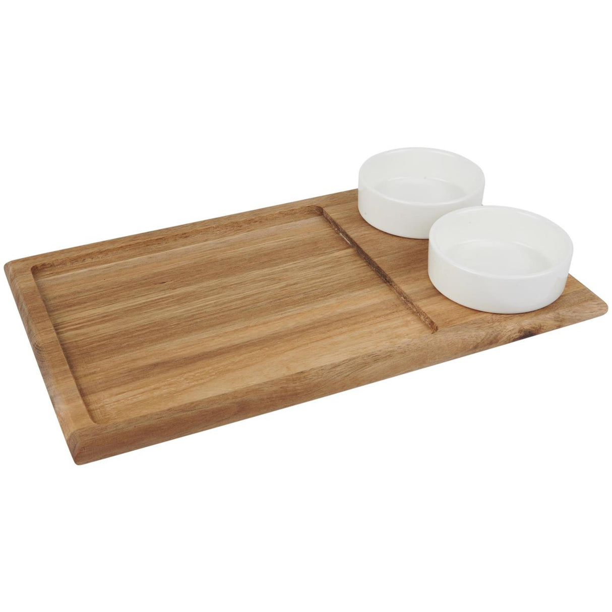 Alpina serving tray with snack bowls