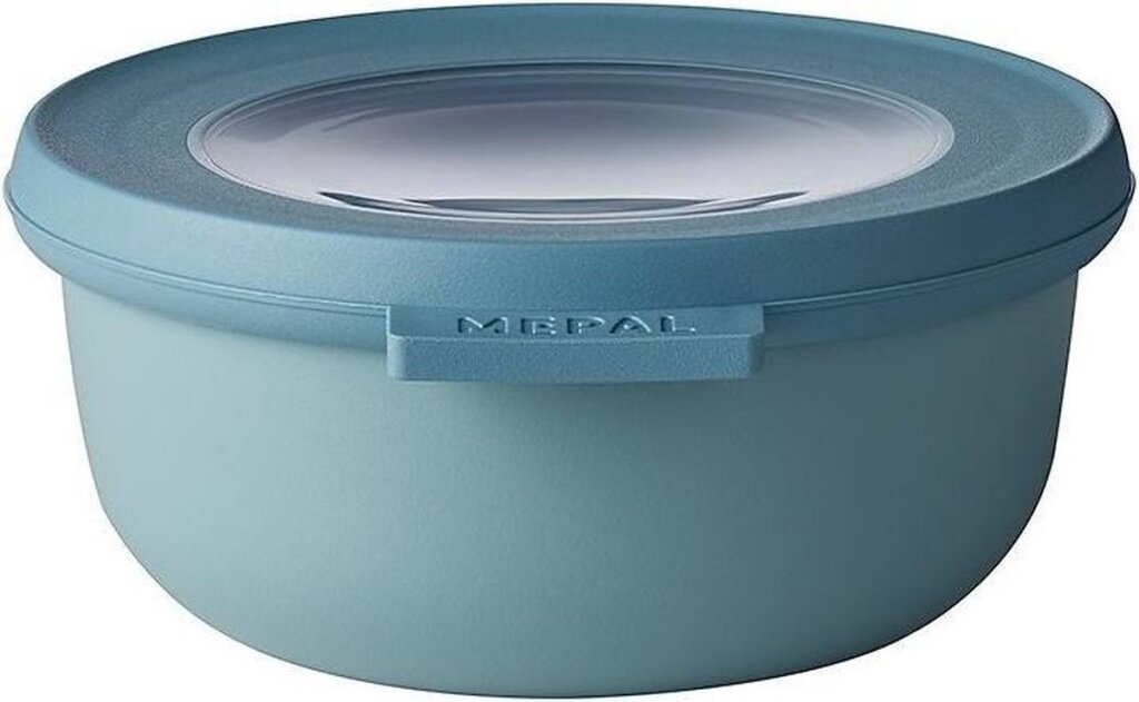 Mepal Multischüssel Cirqula Lebensmittelbehälter 350 ml rund nordisch grün
