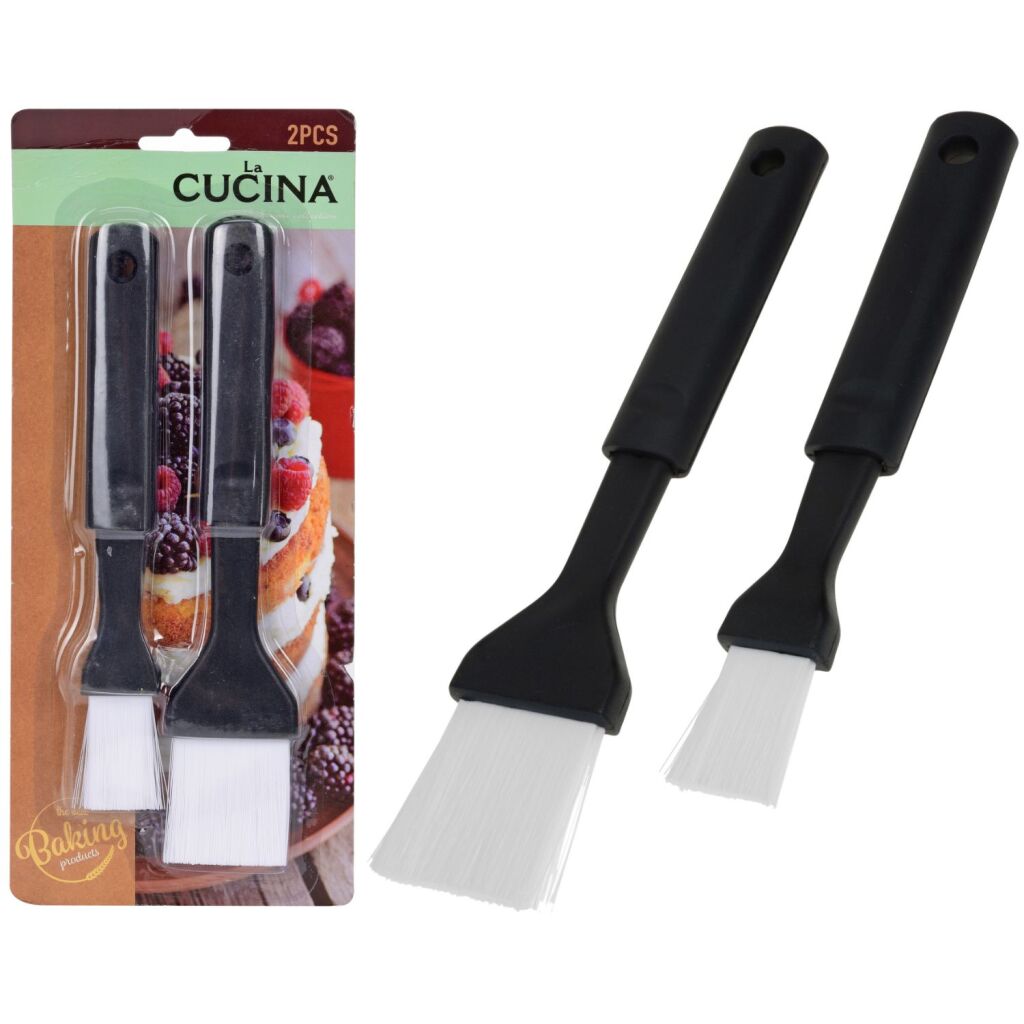 La Cucina Backpinsel 2er-Set 2 sortiert | 3 Stück