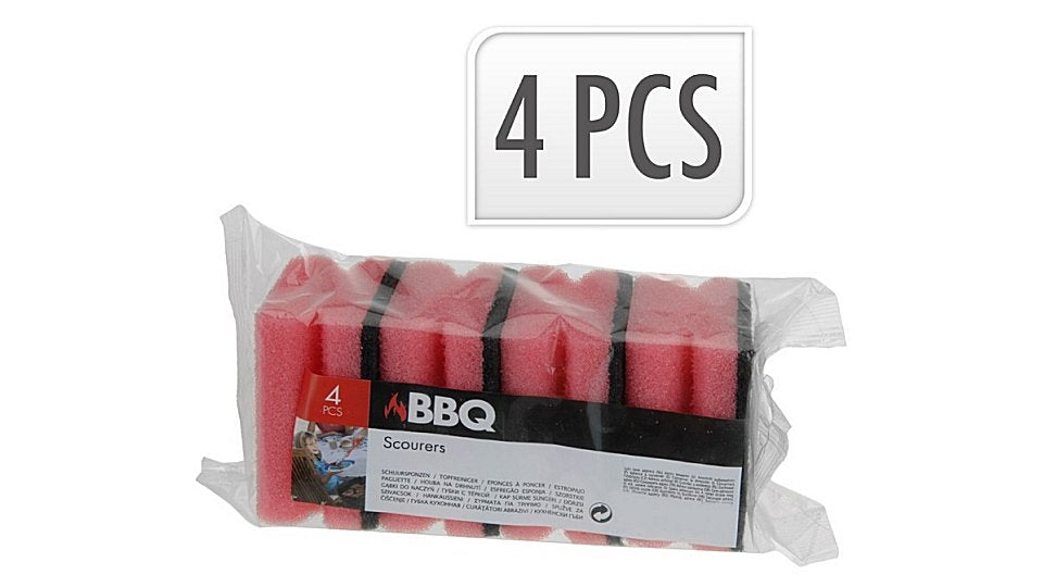 Basic BBQ Scheuerschwamm 4 Stück