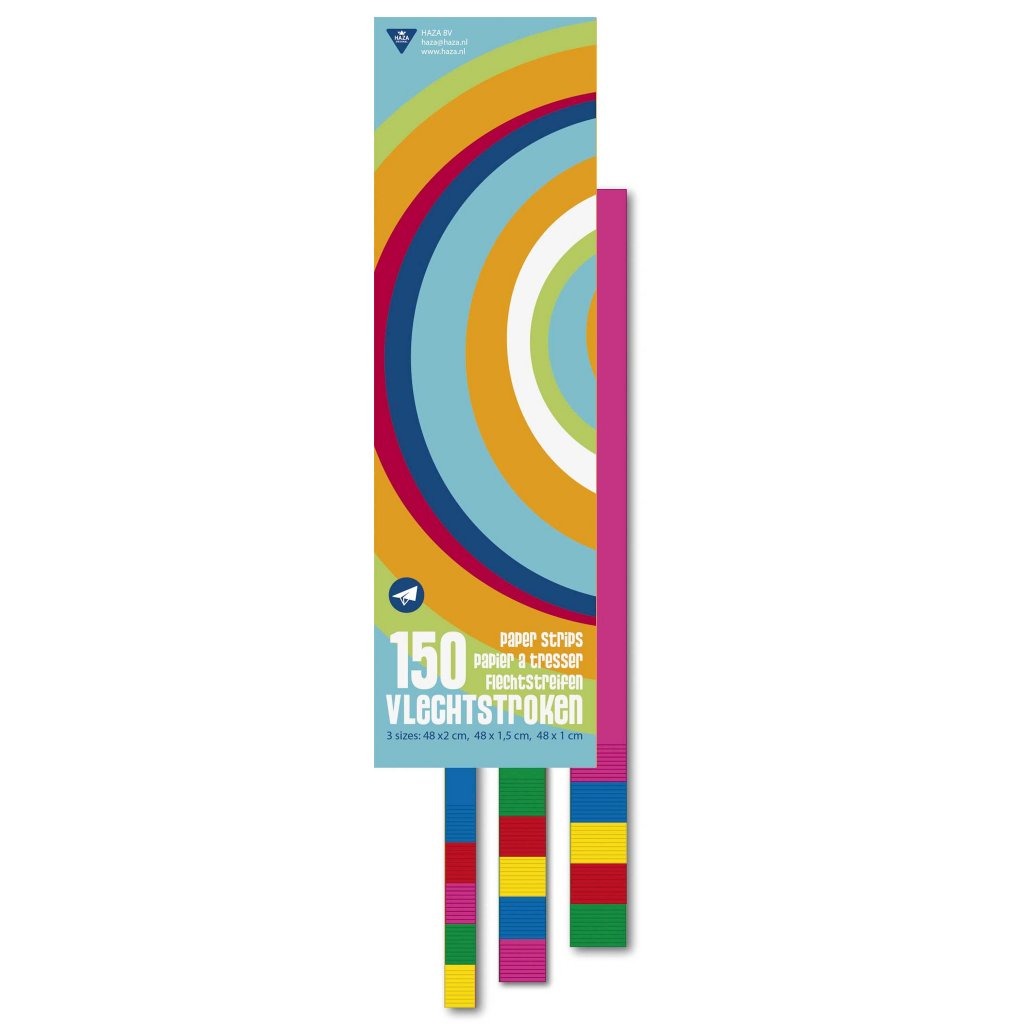 Haza Haza Papierzopfstreifen 48 cm 150 Stück
