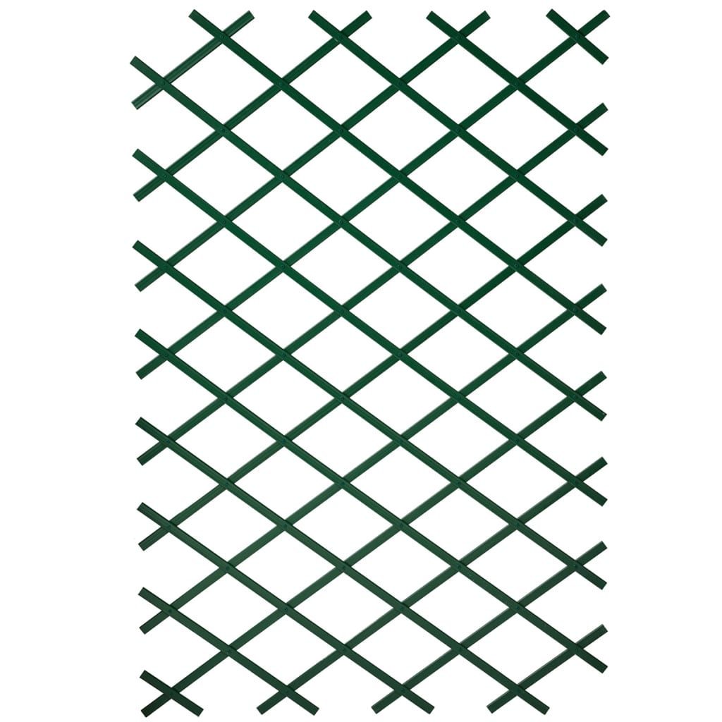 Naturpflanze Kletterregal 100x200 cm PVC Grün 6040704