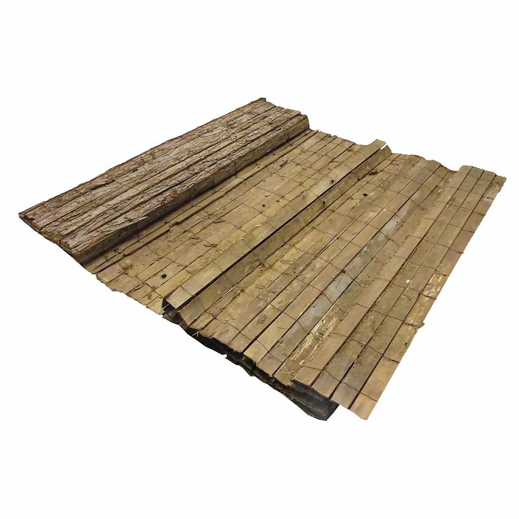 Naturgartenbildschirm 1x3 m 5 cm dicke natürliche Kiefernrinde