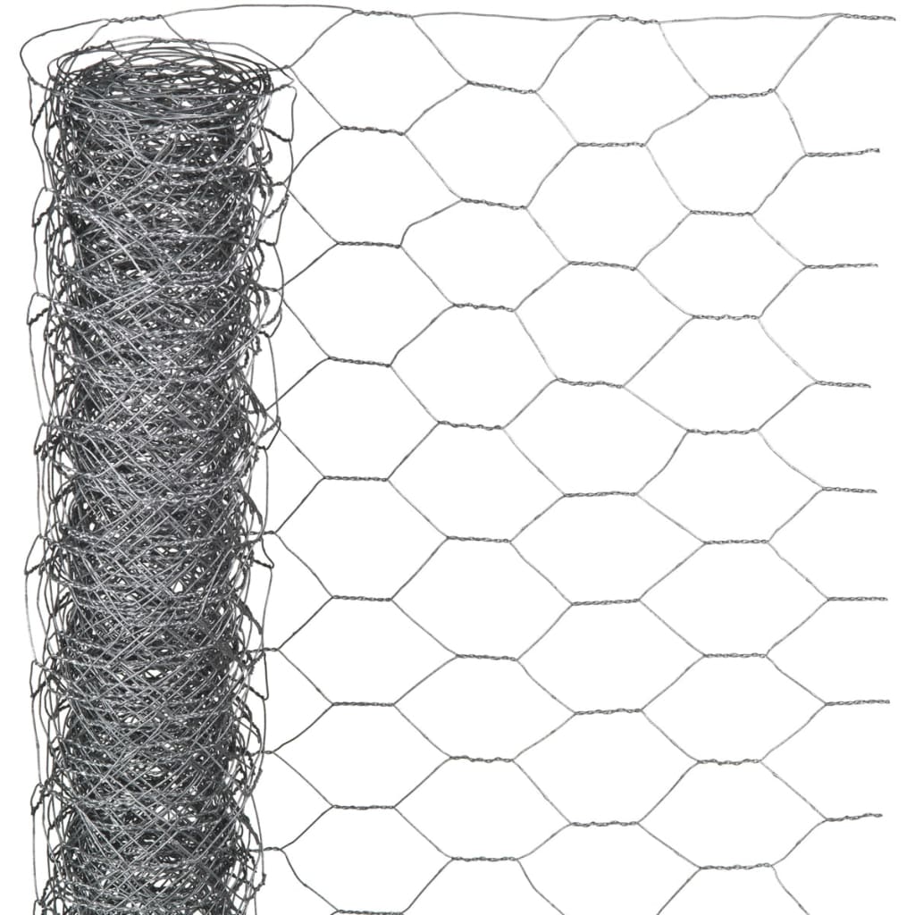 Nature Mesh Hexagonal 0,5 x 2,5 m 25 mm verzinkter Stahl