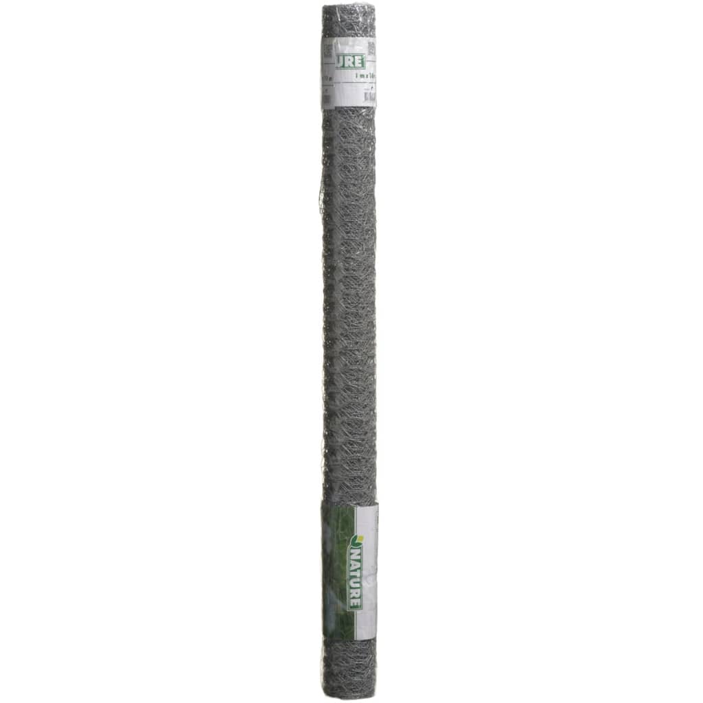Nature Mesh Hexagonal 0,5 x 10 m 25 mm verzinkter Stahl