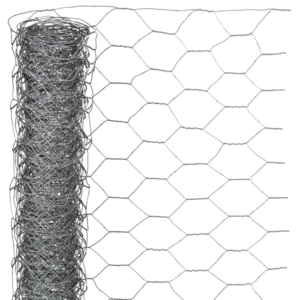 Nature Mesh Hexagonal 1x10 m 25 mm verzinkter Stahl
