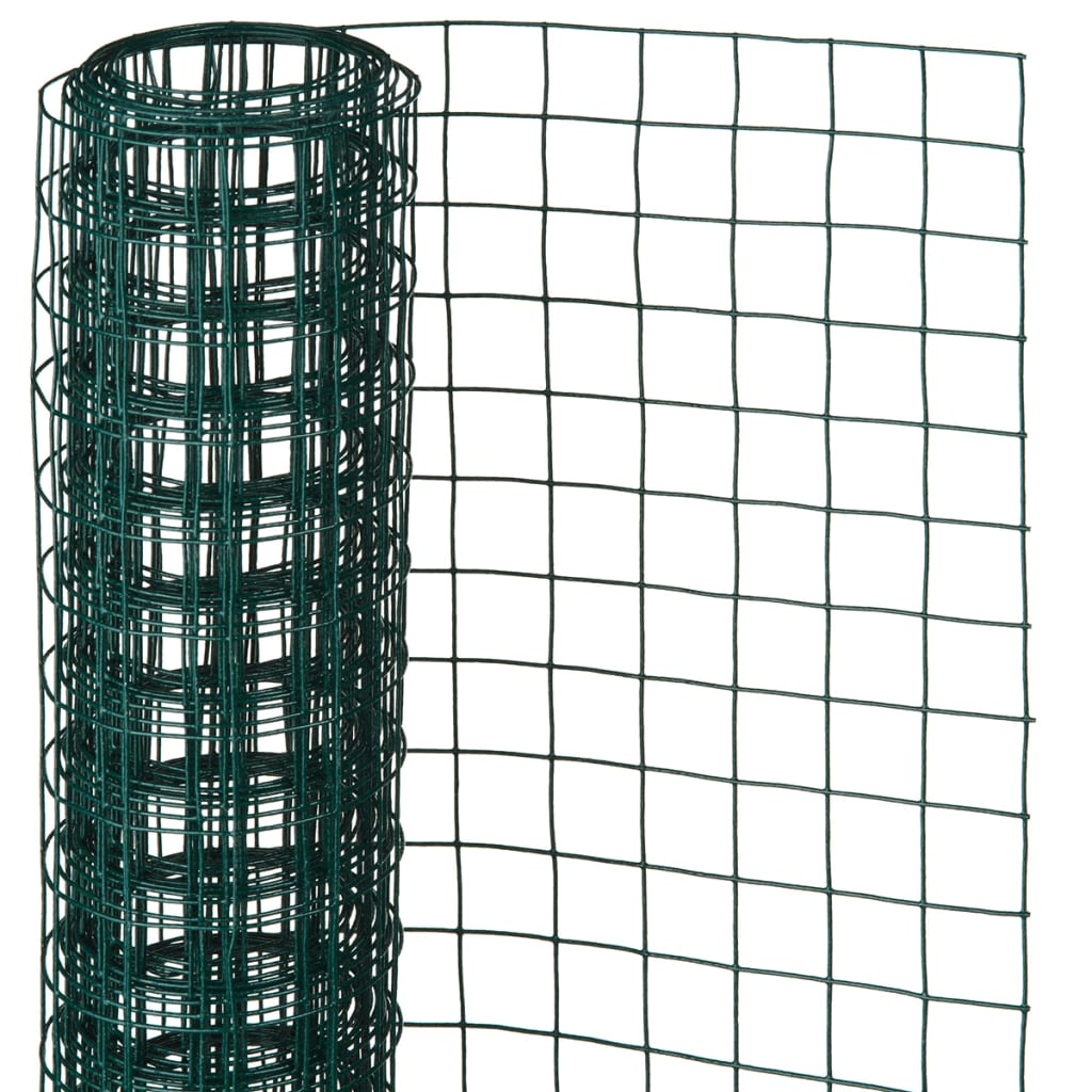 Nature Nature Mesh Quadrat 0,5 x 5 m 13 mm Kunststoff beschichtetes Stahlgrün