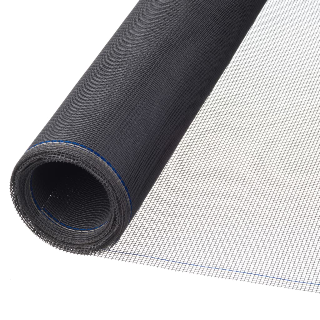 Naturmückennetz 1x3 m Faserschwarz schwarz