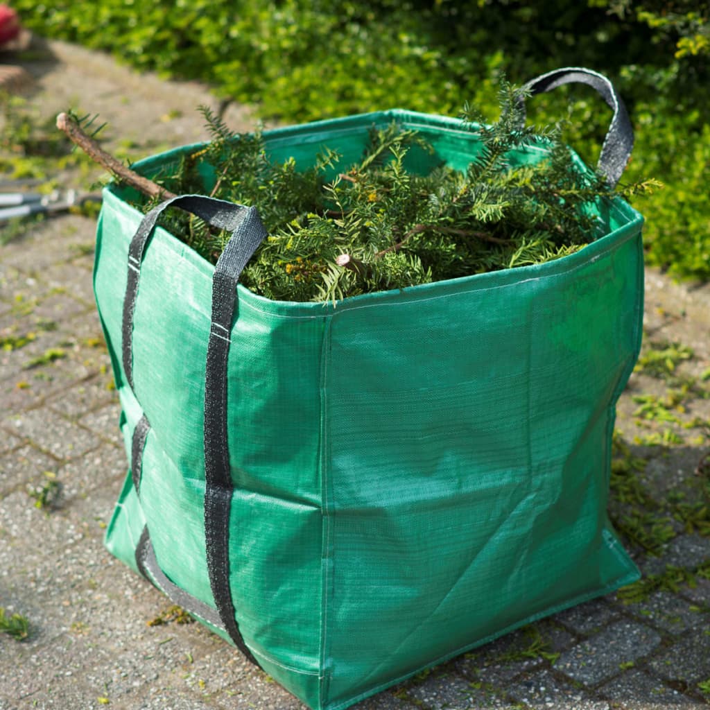Naturgartenabfalltasche Quadrat 252 l Grün 6072405