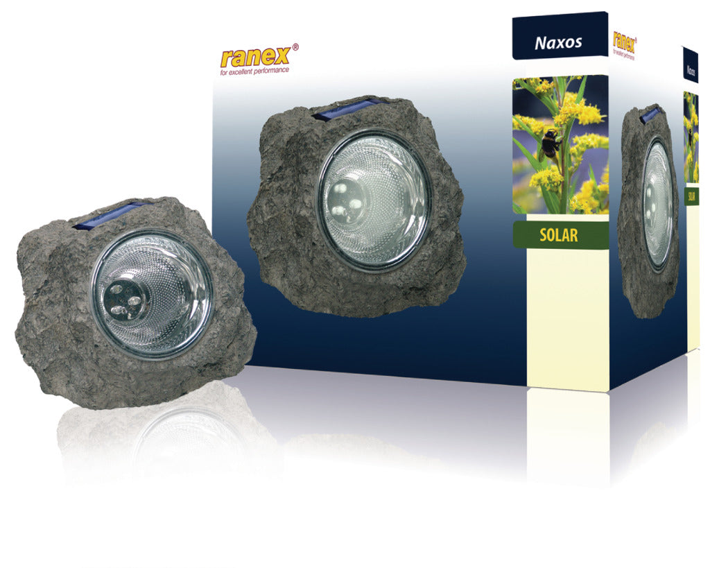 Ranex ra-5000154 Solar-Gartenlampe 3 LED