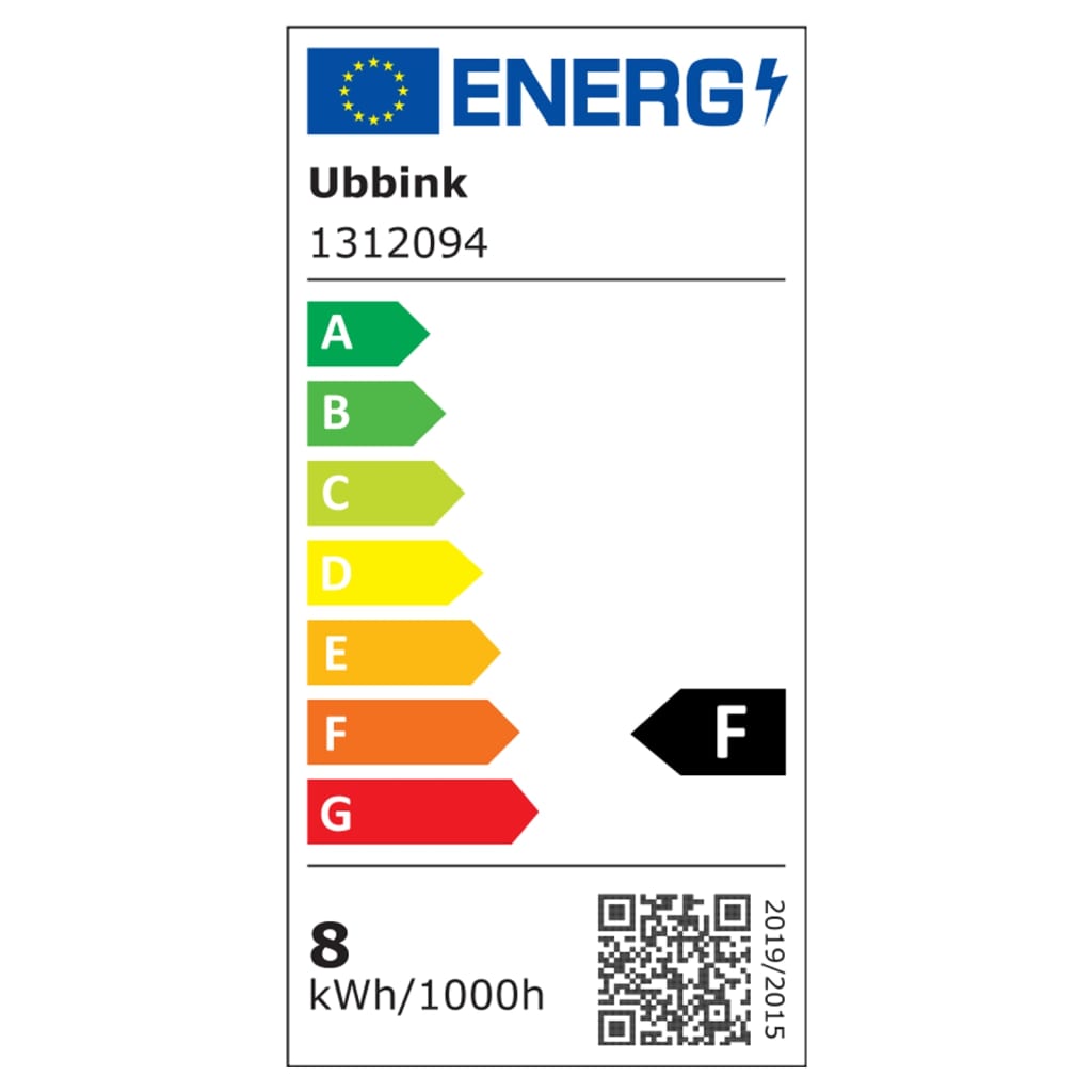 Ubbink Niagara Wasserfall mit LED -Beleuchtung 90 cm Edelstahl