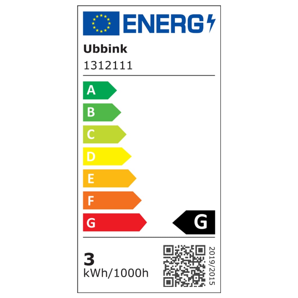 Ubbink Wasserfall mit LEDs Nevada 30 cm Edelstahl