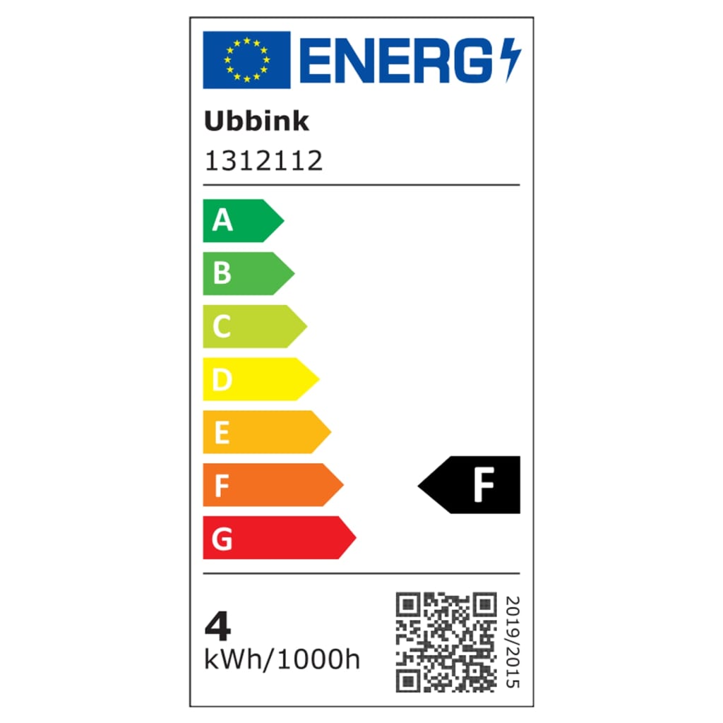 Ubbink Wasserfall mit LEDs Nevada 60 cm Edelstahl