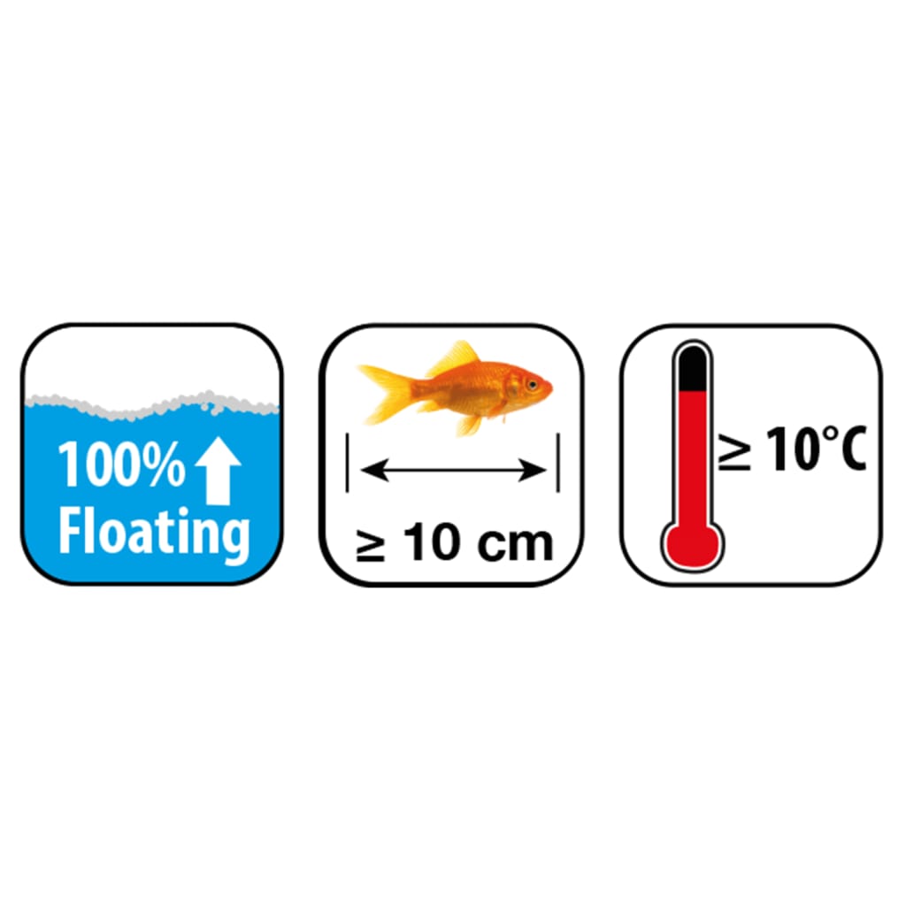 Ubbink Fischfutter Fisch Mix weiße Stöcke 4 mm 15 l