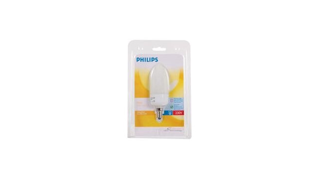 Philips 2010077026 Deko-LED-Kerze, 1 W, E14-Reflektor, LED-Lampe