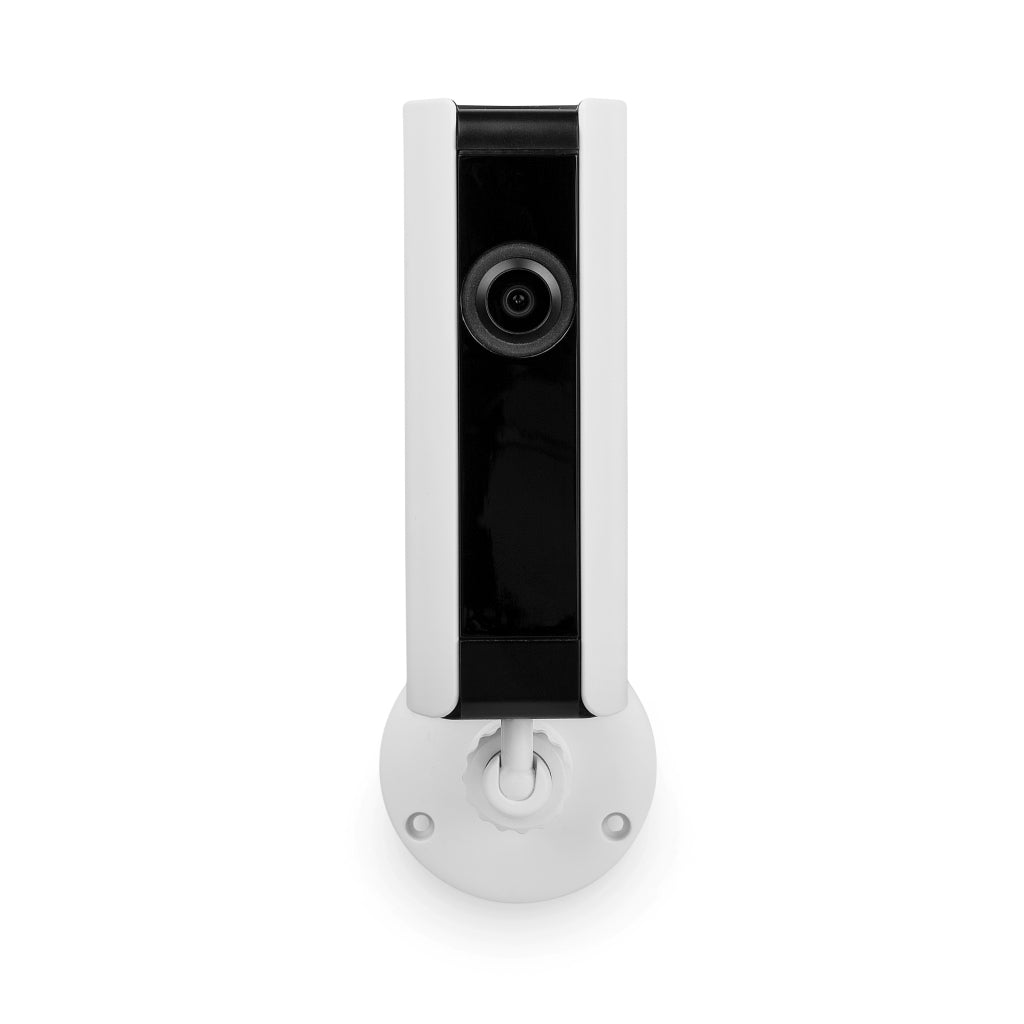 Smartwares CIP-37183 180 Grad; IP-Kamera für den Innenbereich, Weiß, Schwarz