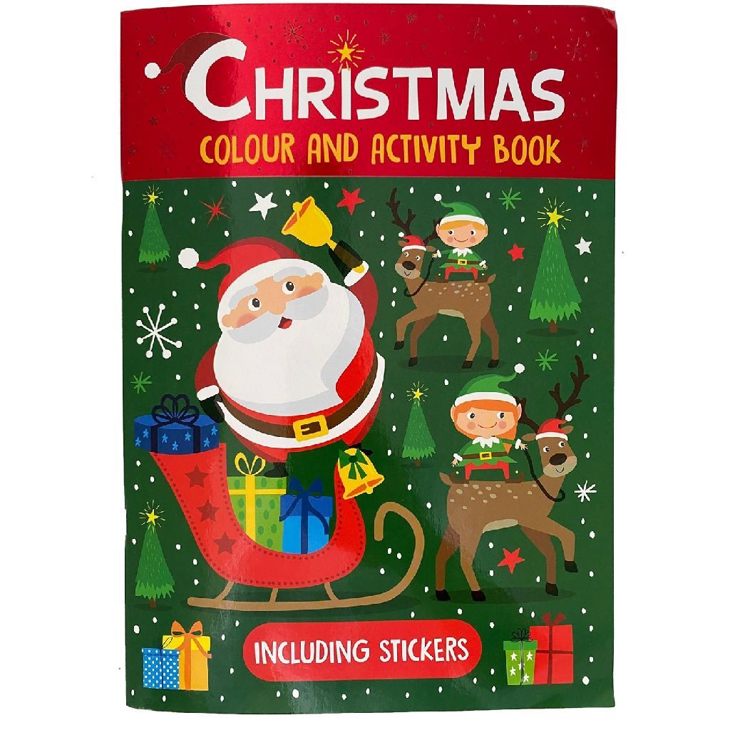 Gewinnt Holland Farbaktivitäten Buch A4 Weihnachten