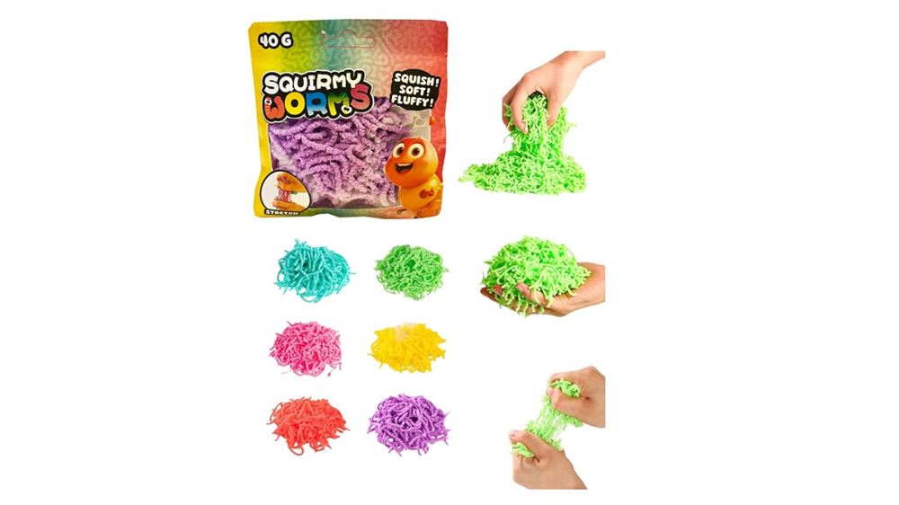 Johntoy Squirmy Würmer 40 Gramm im Beutel