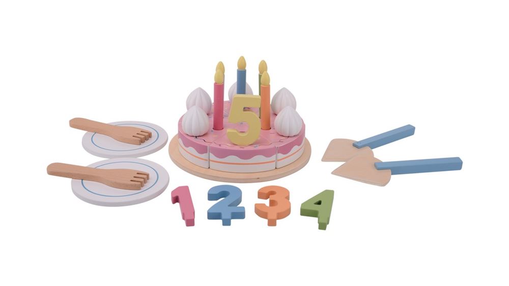 Joueco Geburtstagskuchen-Spielset
