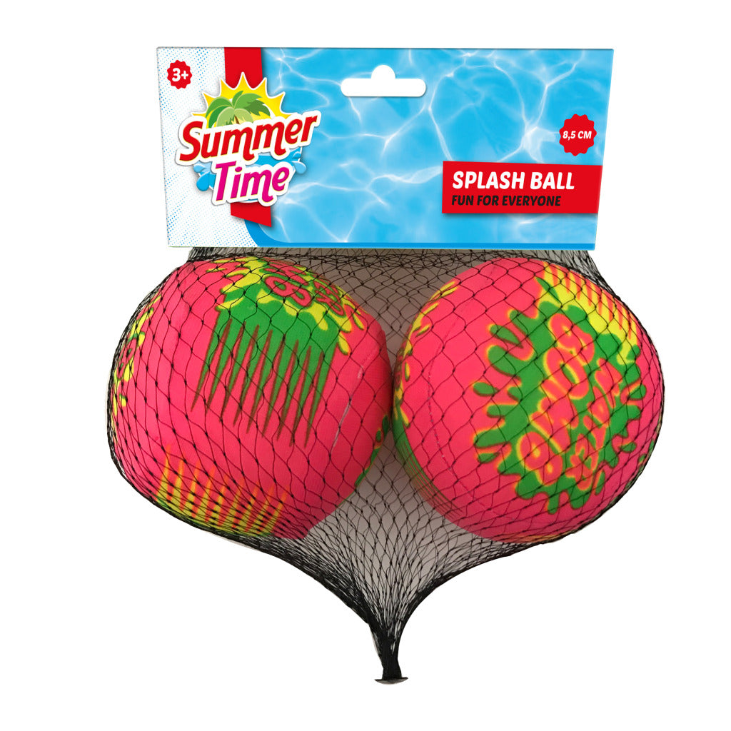 Sommerliche Spritzbälle 8,5 cm 2 Stück