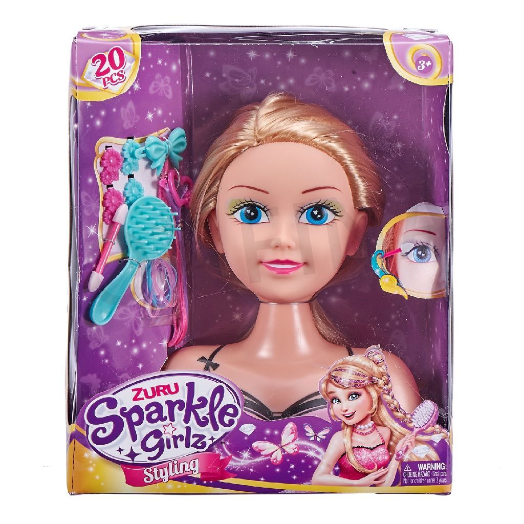 Zuru glitzernde Girlz-Frisur mit Haarschmuck