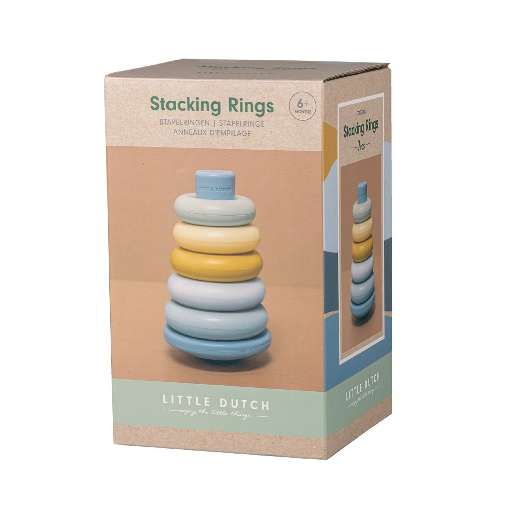 Little Dutch Stapelringe blau