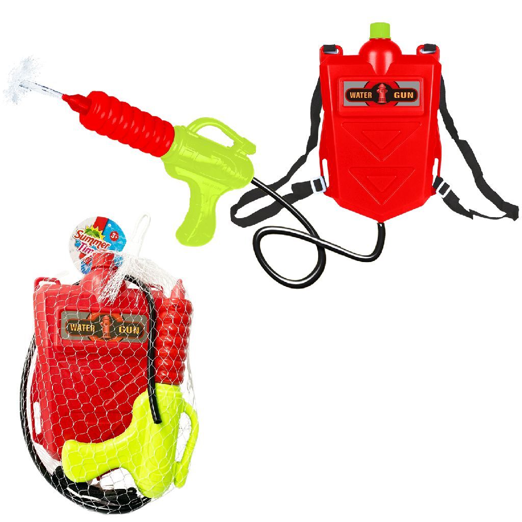Summertime Feuerwehr Wasserpistole 2000 ml rot gelb
