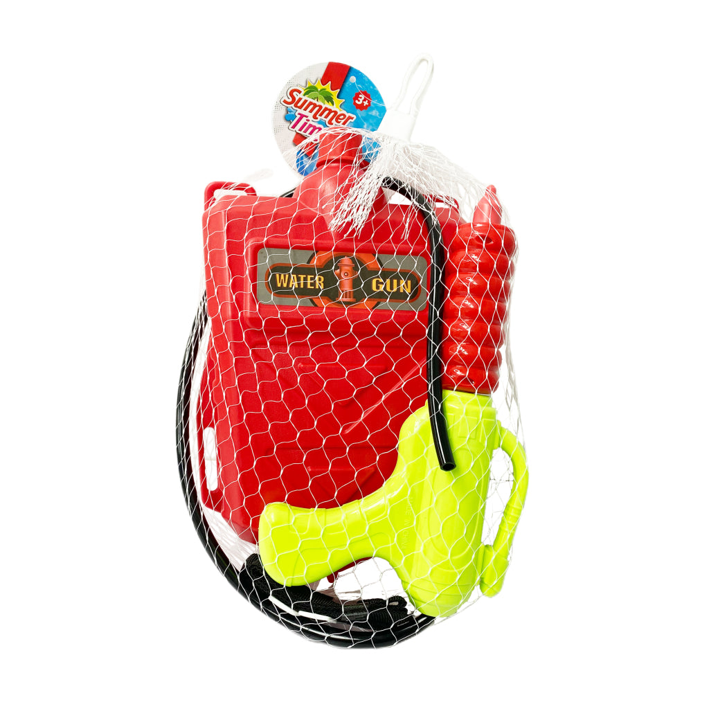 Summertime Feuerwehr Wasserpistole 2000 ml rot gelb