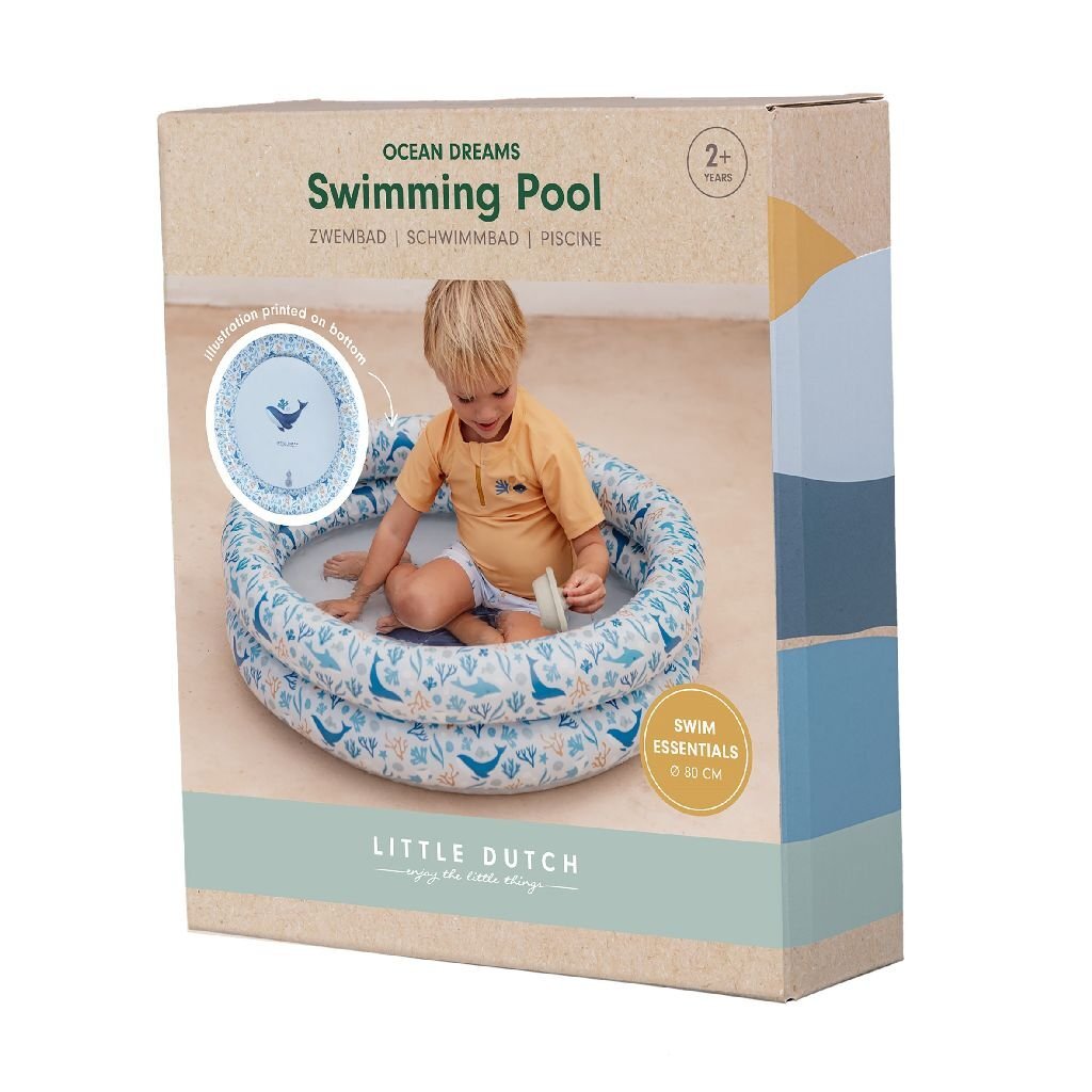 Little Dutch Ocean Dreams swimming pool blue, 80cm