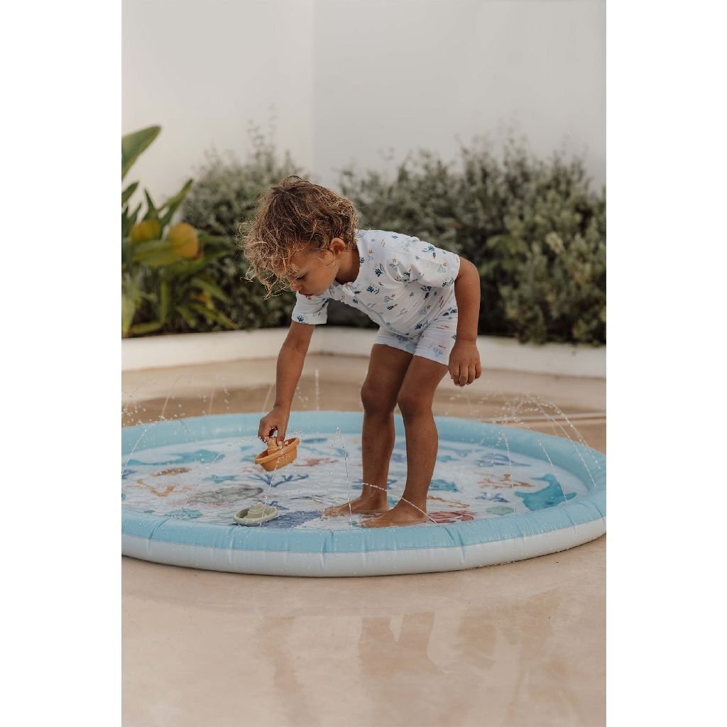 Little Dutch Sprinklermatte Ocean Dreams blau 150 cm