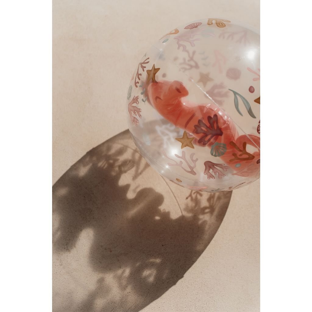 Little Dutch Ocean Dreams Strandball 3D-Figur rosa