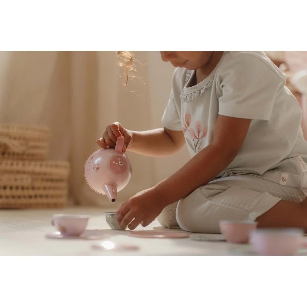 Little Dutch Feengarten-Teeservice aus Zinn