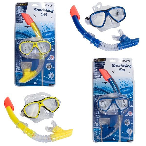 Sportx Erwachsene Schnorchelset Pro