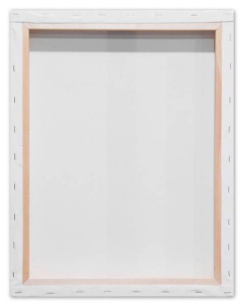 Kangaro k-820011 Leinwand zum Malen, 3D, 40 x 50 cm, 380 Gramm, 100 % Baumwolle. 3 x Schichten Gesso-Grundierung, mit 8 Holzkeilen