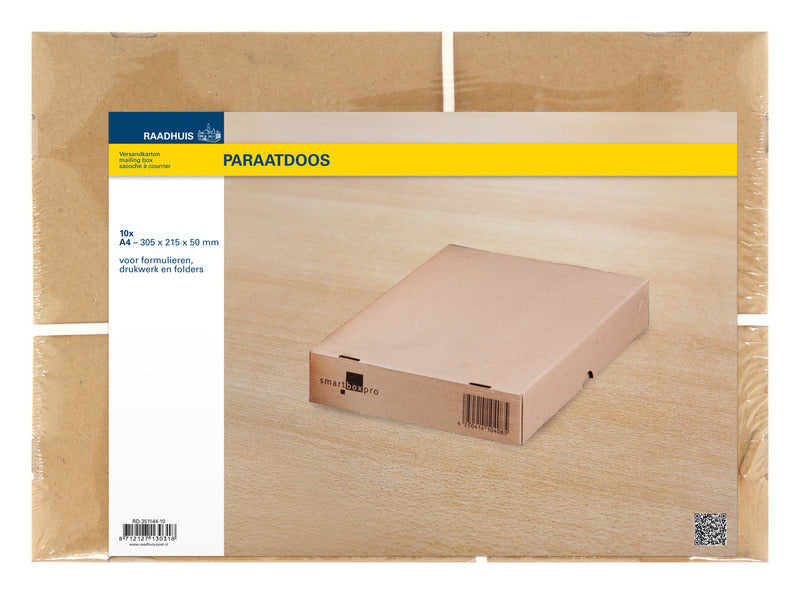 Rathaus rd-351144-10 Fertigkarton wiederverschließbar 305x215x50mm braun 10 Stück