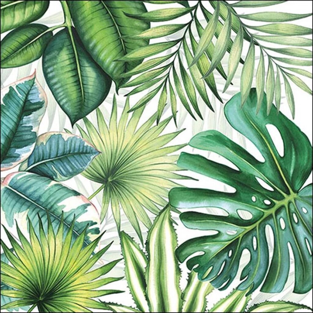 Ambiente Servietten 33x33cm 20 Stück Blätter