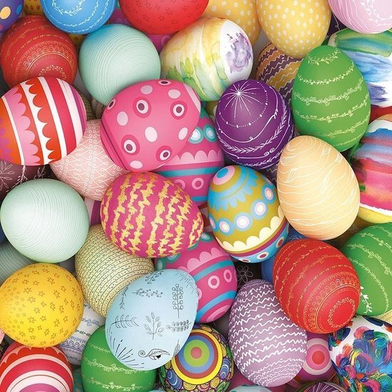 Ambiente Servietten Ostern 33 cm bunte Eier