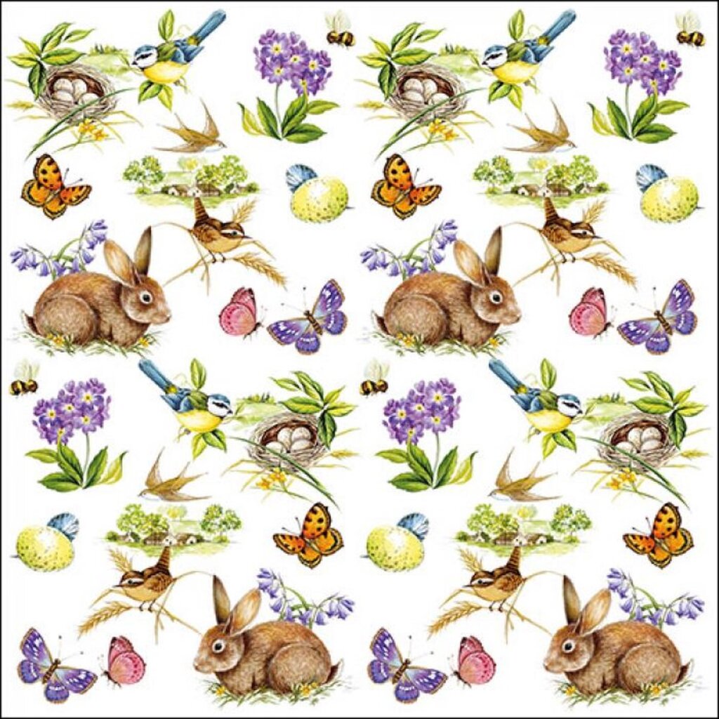 Ambiente Ambiente Servietten Easter Feeling Ostern 25x25cm