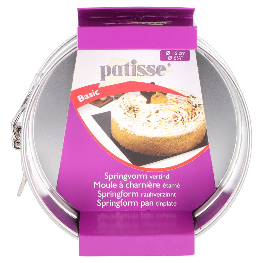 Patisse Springform 16 cm silber