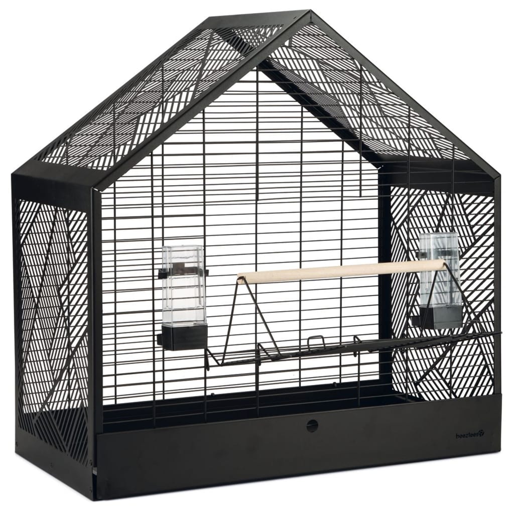 Beeztees Beeztees Bird Cage Yara 71x35x70 cm Metall Schwarz