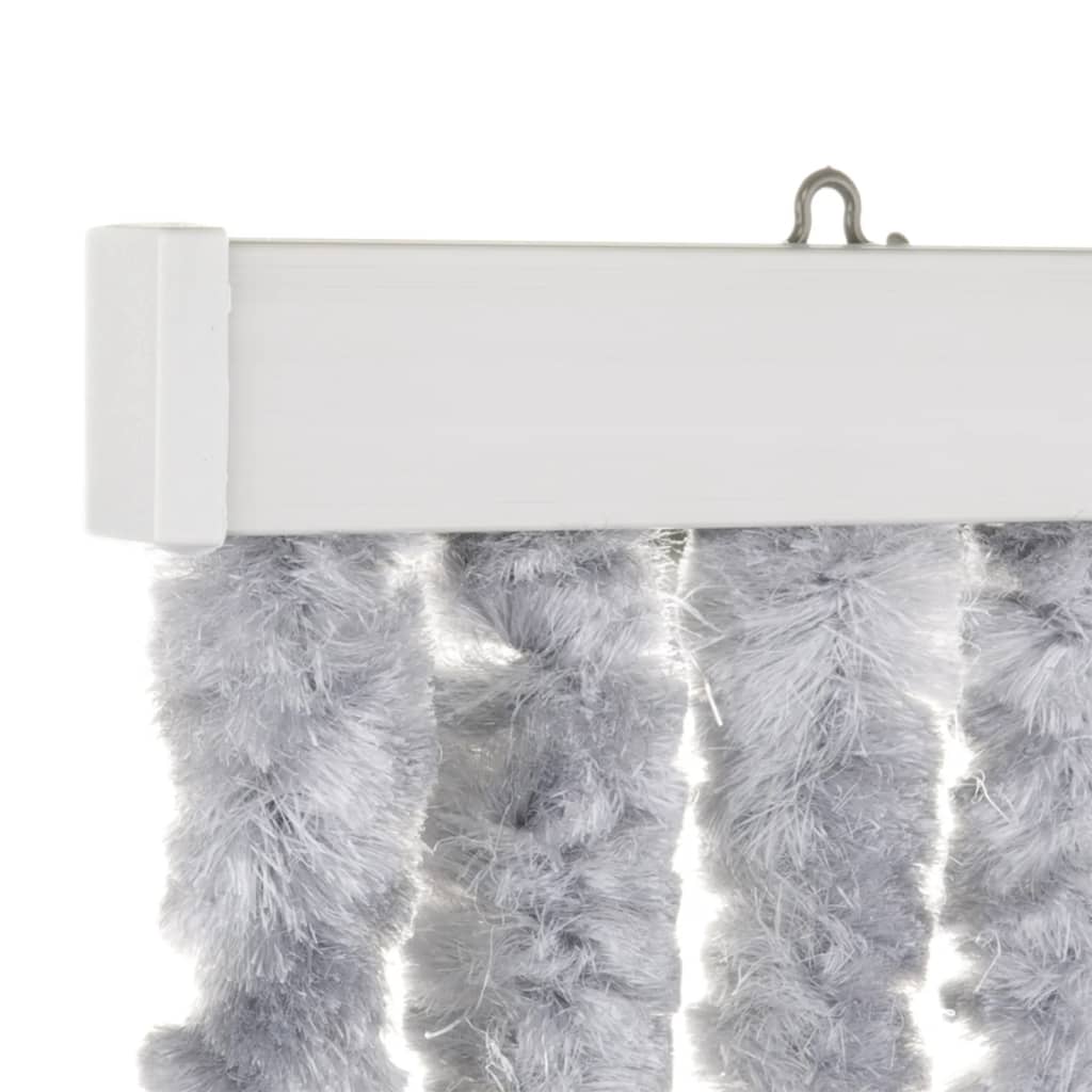 Travellife Travellife Fly Vorhang Chenille Streifen 185x56 cm grau und blau
