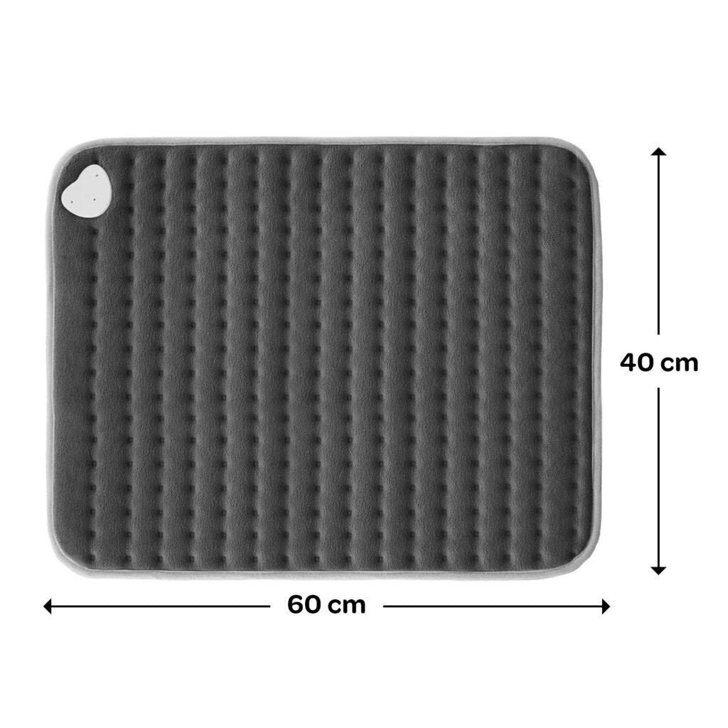 Inventum hnk186g elektrisches Heizkissen 60x40 cm grau