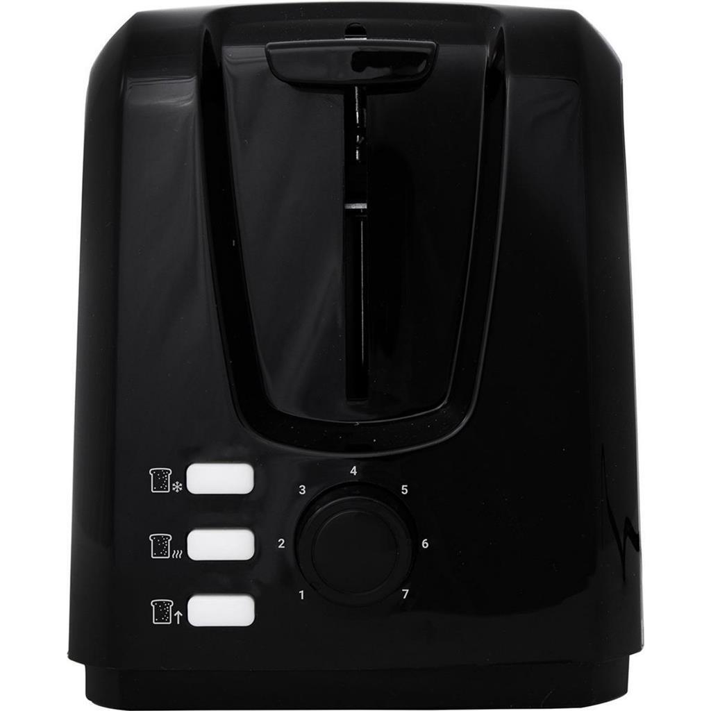 Inventum Tomado TBT2001B Toaster aus schwarzem Edelstahl