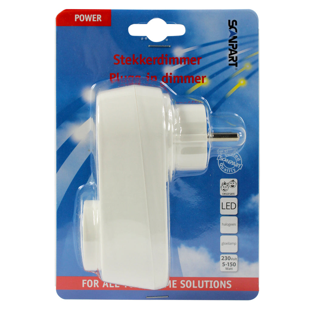 Scanpart Universal-Steckdimmer LED 5-150w