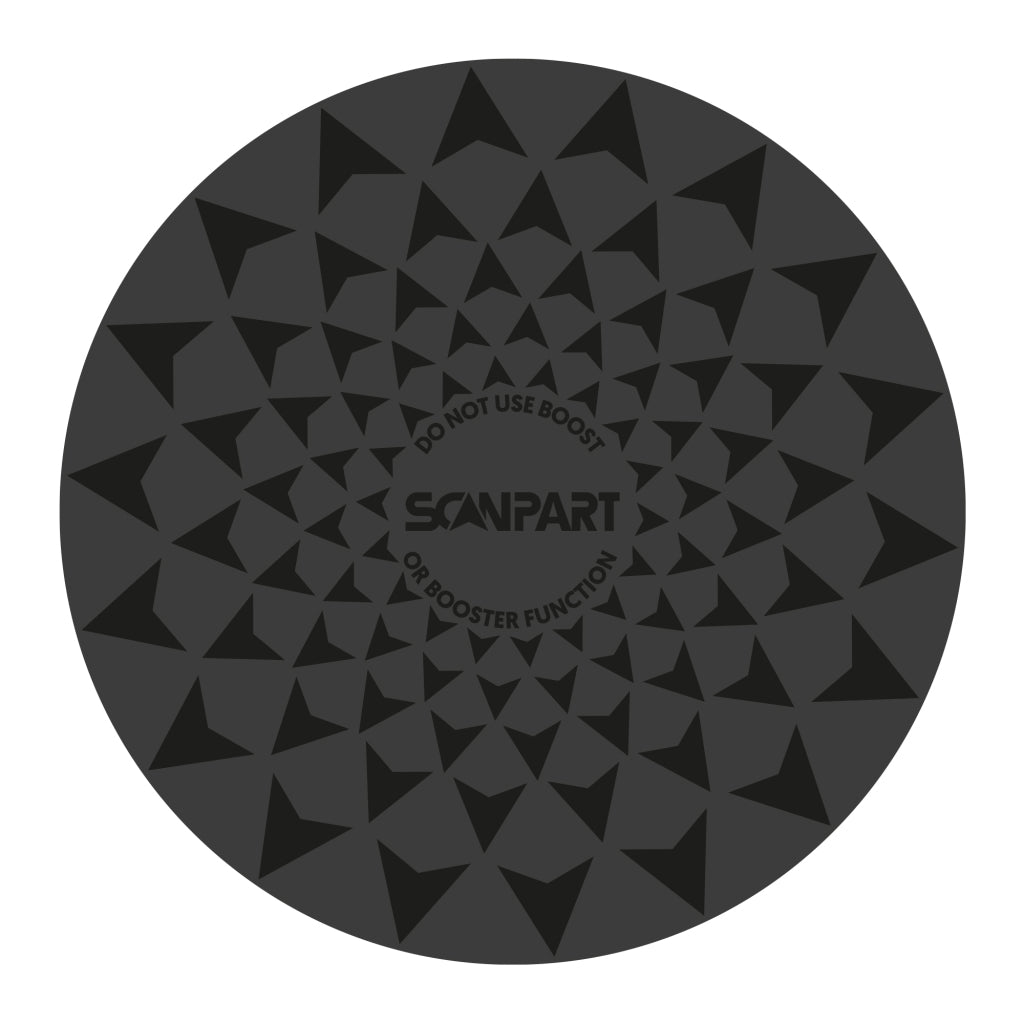 Scanpart Speed-Induktionsmatten-Set 2x20 2x26 cm schwarz