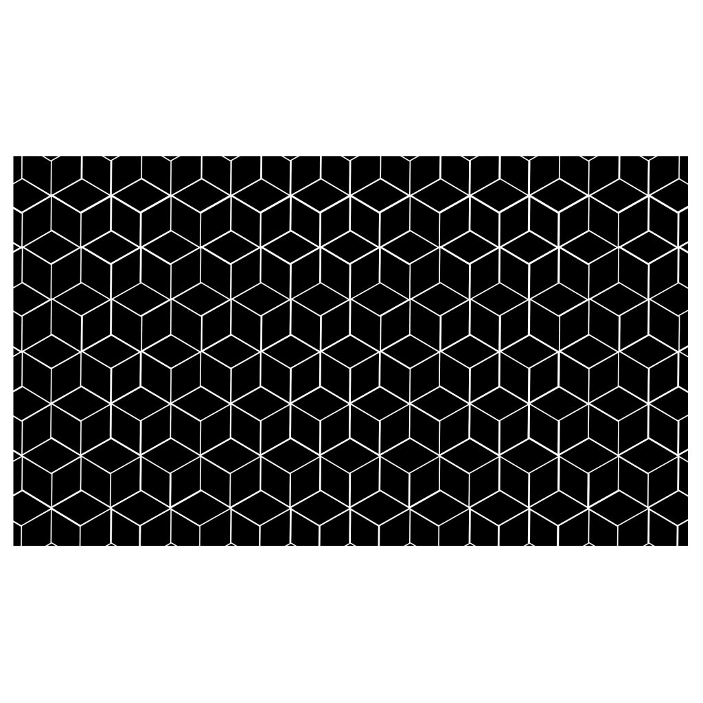 Scanpart Induktionsschutzmatte 90x52 cm schwarzes Silikon